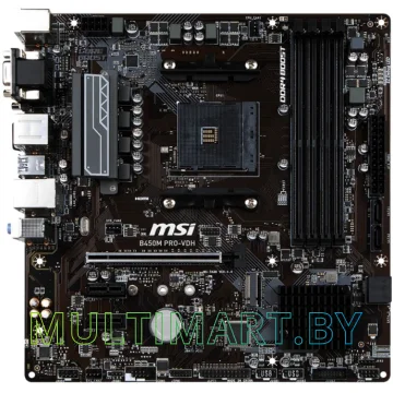 Материнская плата MSI B450M PRO-VDH MAX